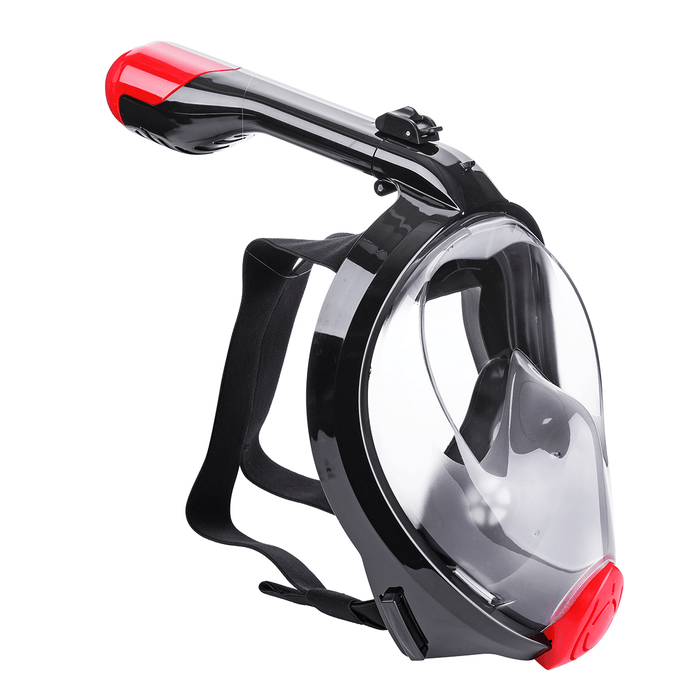 Full Face Snorkeling Mask Underwater anti Fog Swim Diving Scuba Mask with Detachable Camera Holder