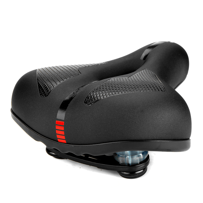 Reflective Shock Absorbing Bike Saddle Mountain Road Bicycle Seat Cushion Breathable Bicycle Accessories