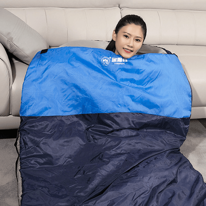 Widen Egg Shape Sleeping Bag Camping Lightweight Warmly Portable Sleep Bag for Adult Outdoor Hiking Travel