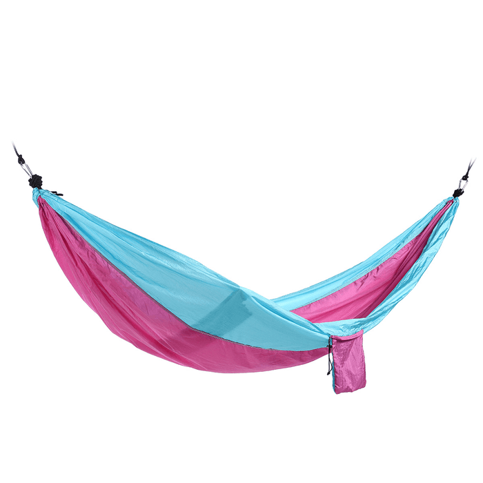 Ipree® 250X140Cm Double Person Hammock Parachute Hammock Hanging Sleeping Bed Swing Chair Outdoor Camping Travel