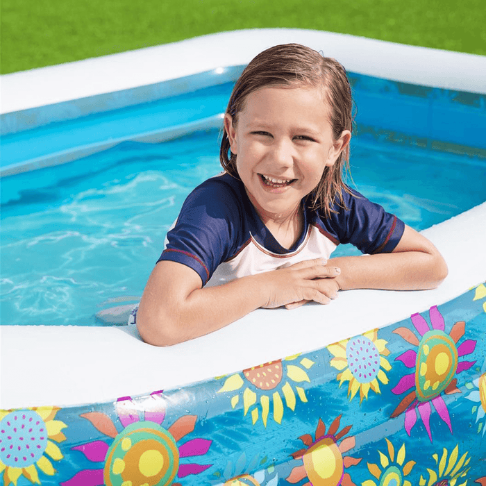 290 X 175CM Inflatable Swimming Pool Children Adults Summer Bathing Tub Baby Home Use Inflatable Paddling Pool