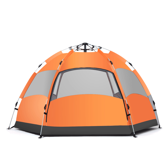 Outdoor 3-4 Persons Automatic Camping Tent Waterproof Double Layer UV Beach Sunshade Canopy