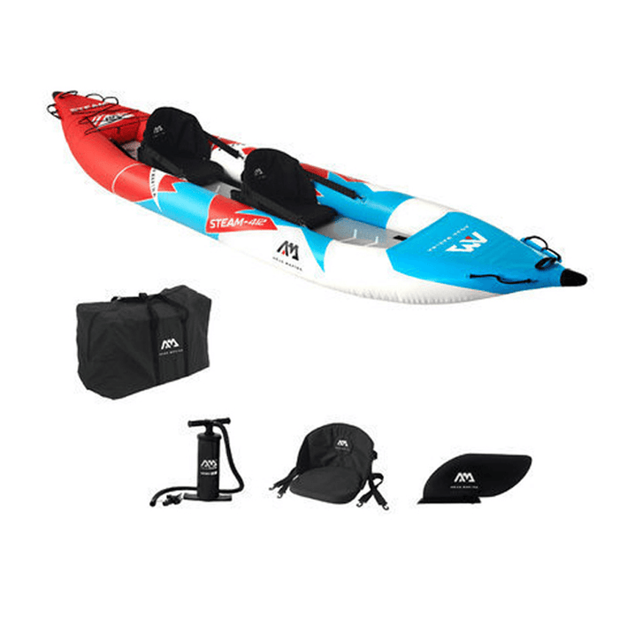 Aqua Marina Inflatable Fishing Kayak Single Double Inflatable Boat Drifting Surfing Rubber Boat Water Fishing Tools