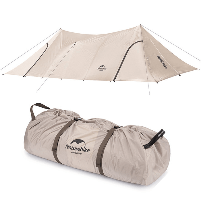 Naturehike Outdoor 60 Square Meters Sunscreen Cloud Cover Big a Tower Canopy Tent Camping 150D Rainproof Travel Tent 20 People