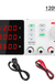 NICE-POWER 0-120V 0-3A Adjustable Programmable Lab Switching Power Supply DC Regulated Power Supply Bench Digital Display Power Supplies 220V EU Plug