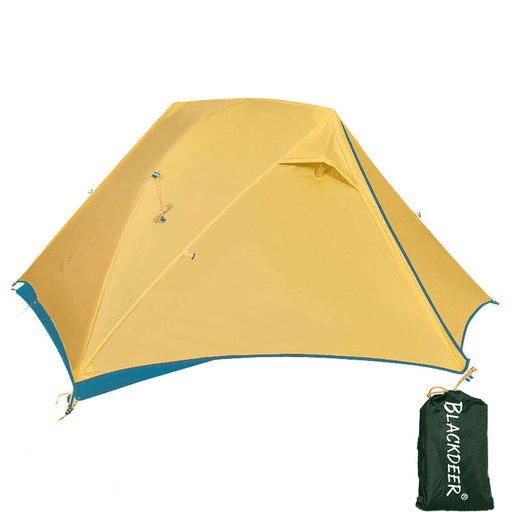 BLACKDEER 2 People Camping Tent Ultralight Waterproof Coated Fabric Sunshade Canopy Awning Outdoor Travel