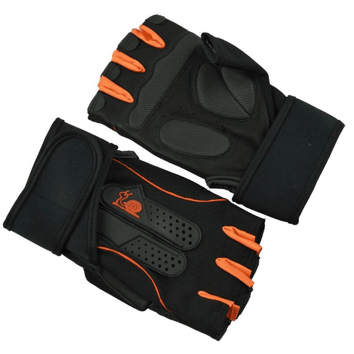 KALOAD 1 Pair Neoprene Weight Lifting Glove Anti-Slip Half Fingers Gloves Fitness Exercise Training Sports Gloves