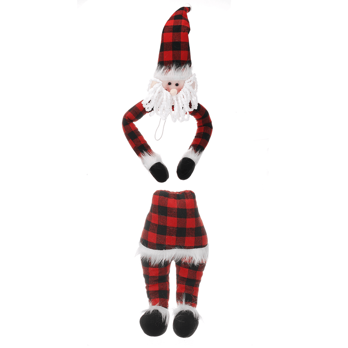 Christmas Elf Santa Claus Dolls Sitters Ornaments Hung on Christmas Tree Party