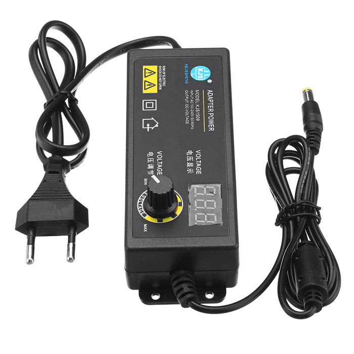 KJS-1509 3-12V 3A Power Adapter Adjustable Voltage Adapter LED Display Switching Power Supply