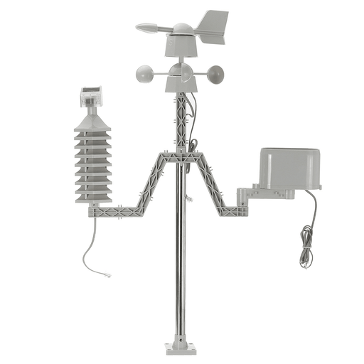 433MHZ LCD Wireless Wind Speed Direction Weather Station Temperature Humidity