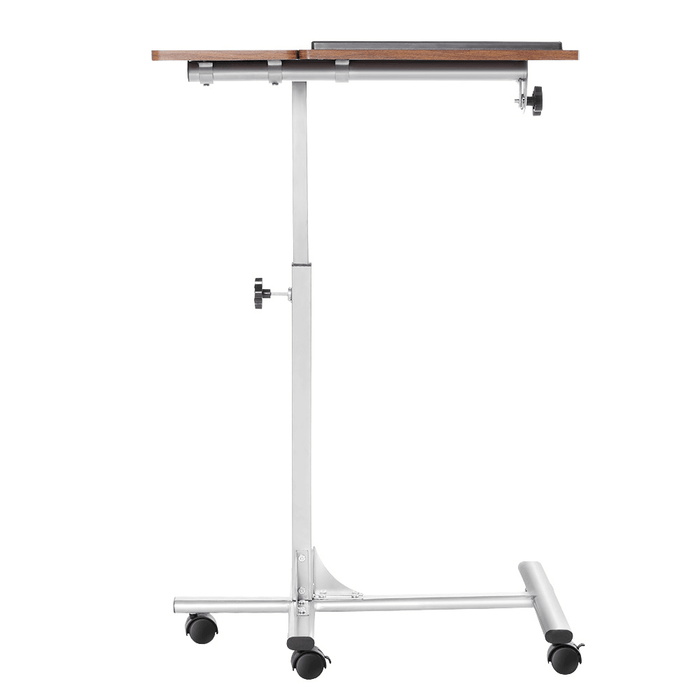 Douxlife® DL-RT01 Laptop Desk Rolling Table Height Adjustable Tiliting MDF Steel Frame for Home Office