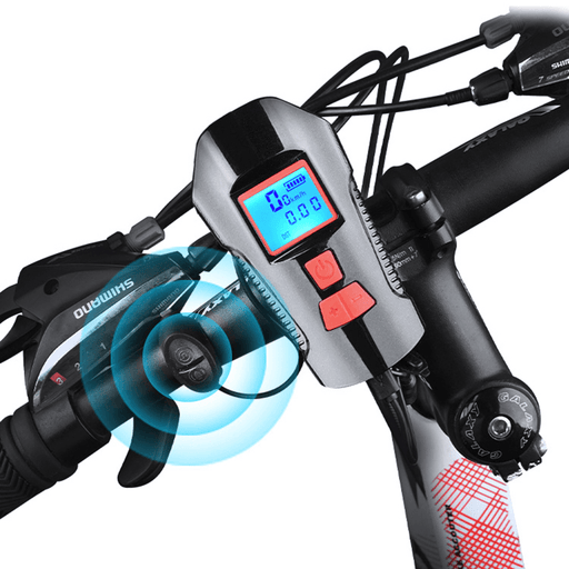 XANES SFL15 Bike Light Bicycle Cycling Horn Computer USB Rechargeable Waterproof Motorcycle E