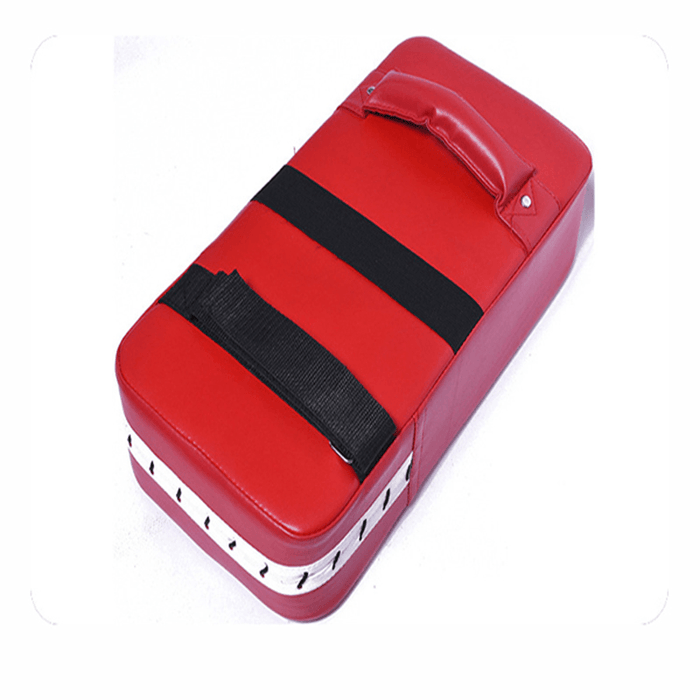 Boxing Pad Fitness Taekwondo Thicken Shock Absorption Foot Kicking Pad PU Leather Foot Target