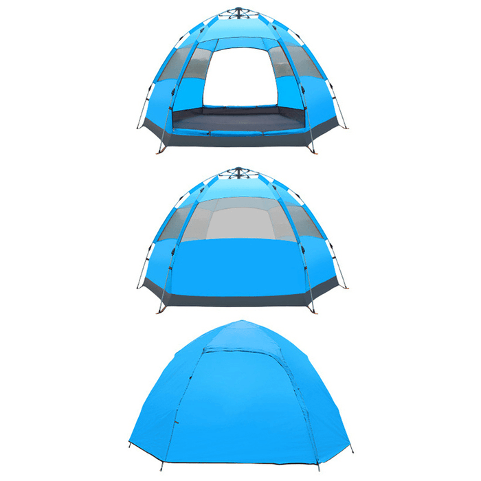 5-8 Person Portable Camping Tent Anti-Sun Waterproof Double Layer Fully Auto Outdoor Camping Tent