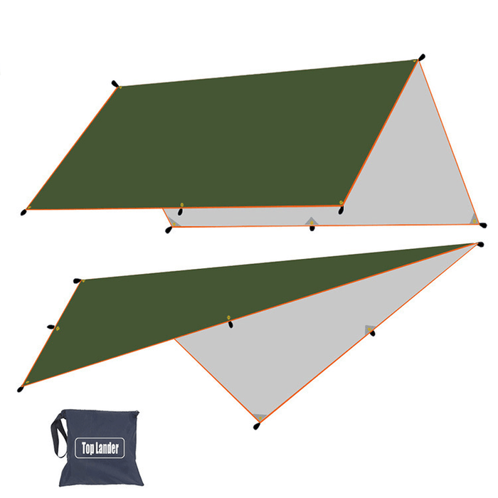 300*400Cm Top Lander Canopy Tent with Storage Bag Polyester Waterproof Sun Protection Portable Outdoor Camping Beach Canopy Awning