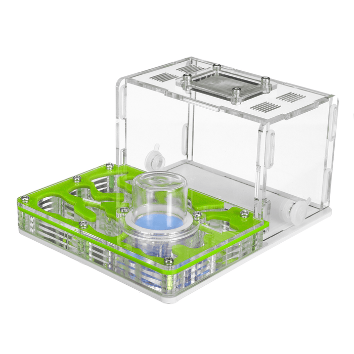 14.7*11.7*7.5Cm Acrylic Sheet Ant Farm Feeding Insects Science Educations