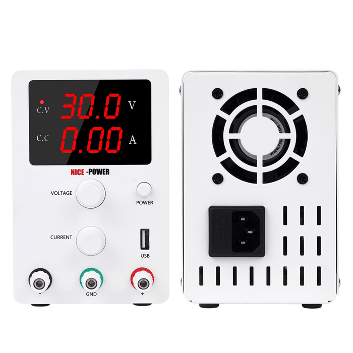 NICE-POWER R-SPS3010 30V 10A High-Precision Voltage Regulated Lab Adjustable Switching DC Power Supply Voltage and Current Regulator