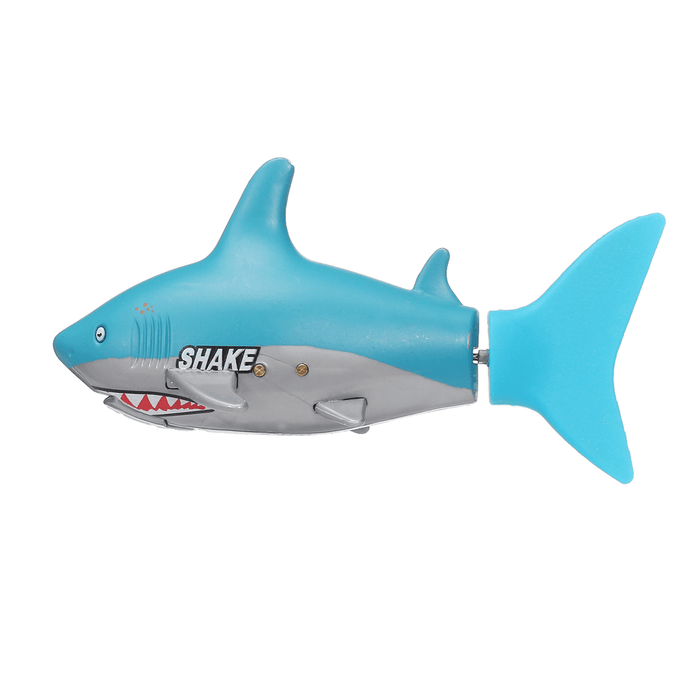 USB Rechargeable Mini Remote Control Shark Electric Diving Shark Toys Gift with Cola Can