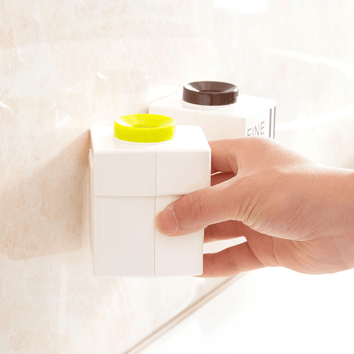 Honana BX-421 Wall Mounted Adhensive Toothpaste Squeezer Automatic Toothpaste Distributor