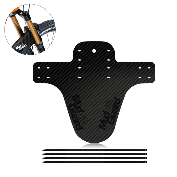 MUDGUARD 1 Pcs Carbon Fiber Bicycle Fenders Bike Front/Rear Mudguard MTB Mountain Bike Mud Guard Cycling Accessories