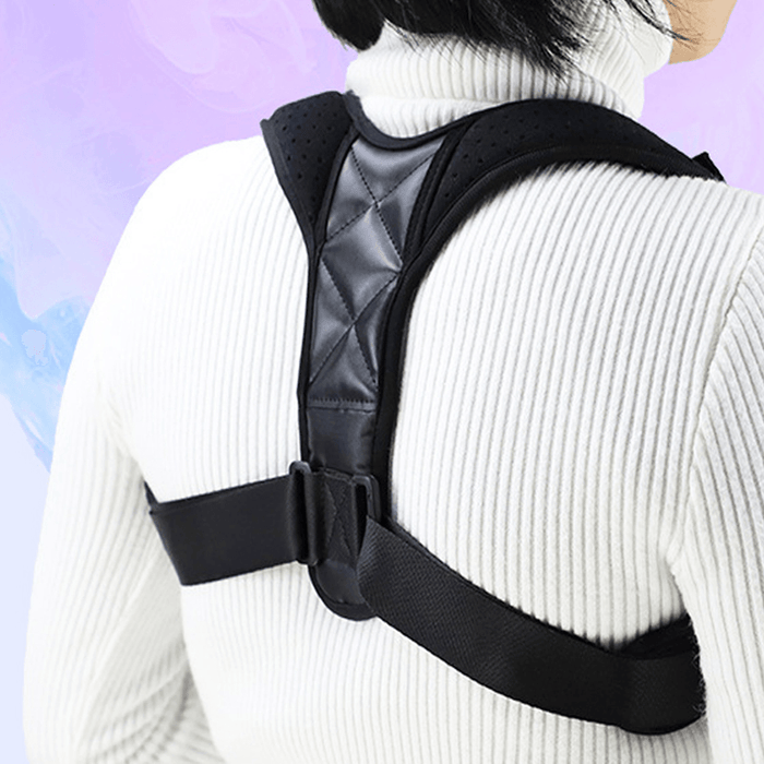 Nylon Back Posture Correction Adjustable Sitting Support Belt Breathable Comfortable for Adult Children