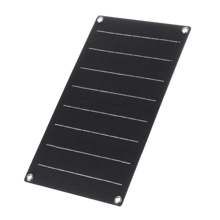 10W ETFE Solar Panel Waterproof Car Emergency Charger with 4 Protective Corners