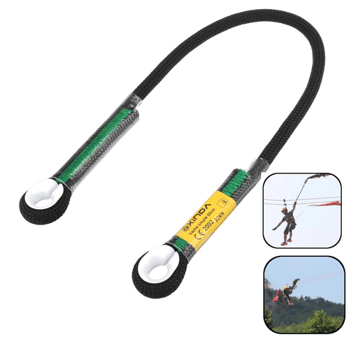 60-200Cm Max Load 2200Kg Nylon Rock Climbing Outdoor Safety Rope Rescue Security Rappelling Gear