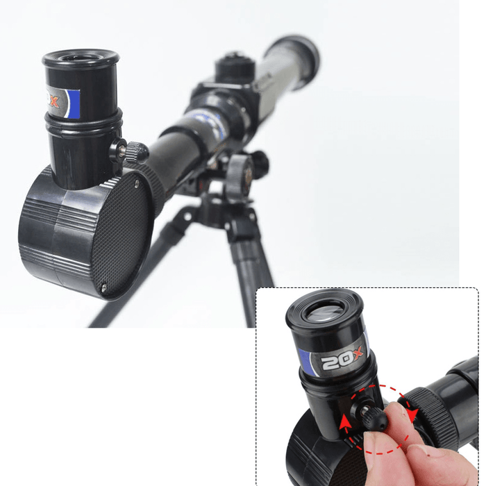 20X / 30X / 40X Astronomical Telescope Kids HD Night Vision Monocular with Tripod 2 Eyepiece Tool