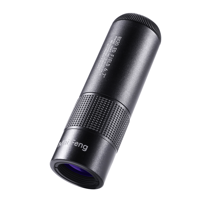 MAIFENG ED 8X20 Mini HD Metal Telescope Waterproof Long Range Monocular Pocket Powerful Telescope for Camping Bird-Watching