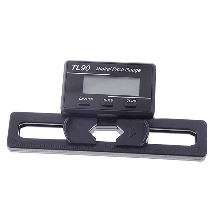 LCD Digital Pitch Gauge Blades Angle Measure Tool for ST250-800 Flybarless Helicopter