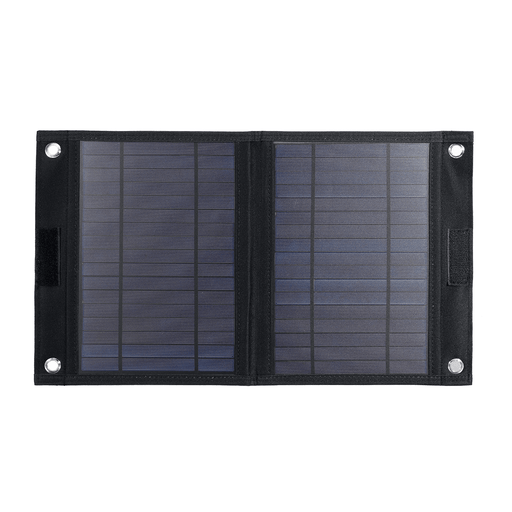 25W Sun-Power Foldable Solar Panel Polycrystalline Battery Power Car Charger 18V/5V Dual USB Output