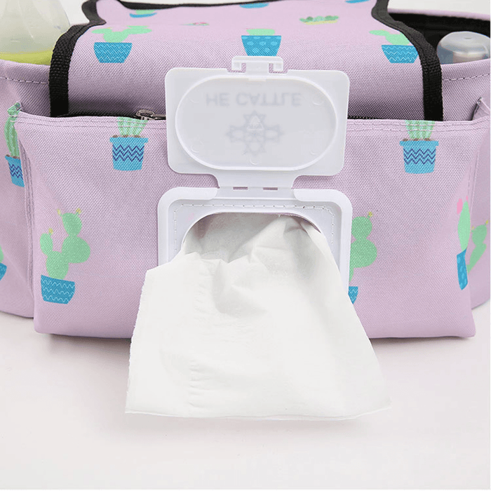 600D Oxford Strollers Storage Bag Cup Bottle Holder Mummy Bag Baby Pushchair Organiser