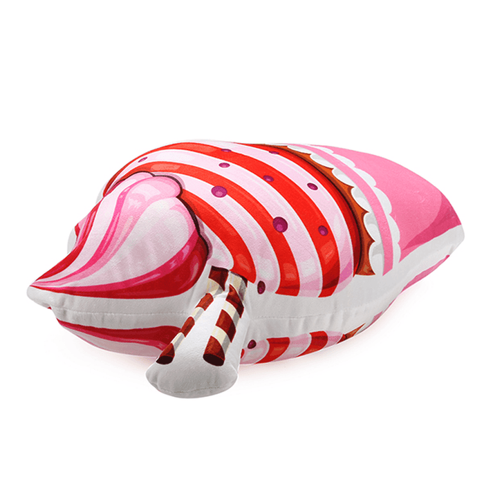 Simulation Creative PP Cotton Squishy 3D Ice Cream Throw Pillow Plush Sofa Bed Office Cushion