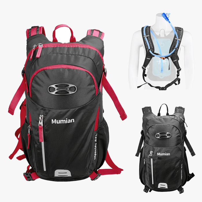 MUMIAN 20L Nylon Waterproof Travel Backpacks Cycling Hydration Pack Men Camping Hiking Backpack Outdoor Sport Backpack