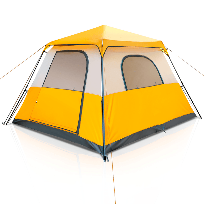 Tooca 6 Person Camping Tents with Top Rainfly Set up Automatic Tent for Outdoor Camping Backpacking Hiking