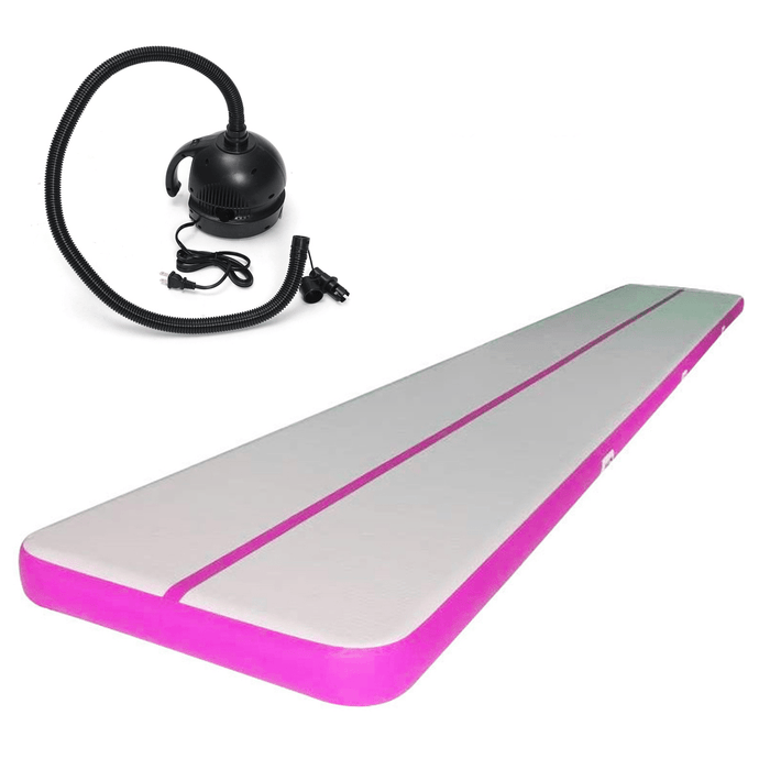 196X39X3.93Inch Airtrack Gymnastics Mat Inflatable GYM Air Track Mat Practice Training Tumbling Pad