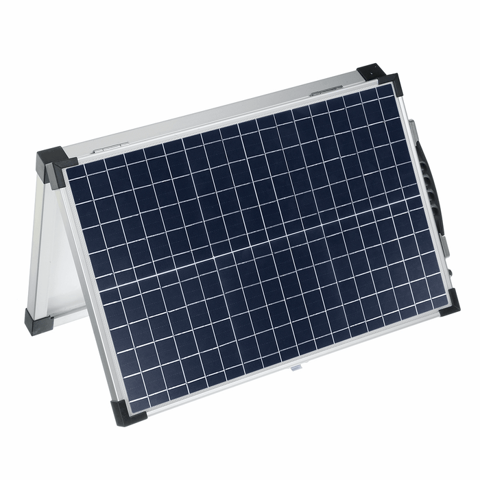 60W Solar Panel with USB Type-C DC Interface with Clips