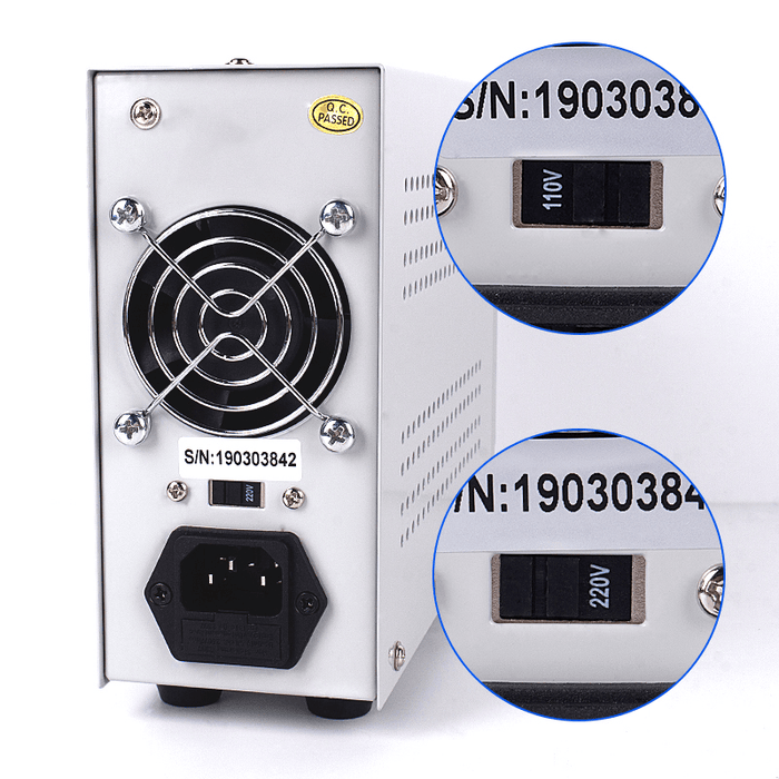 LONG WEI LW-K305D 110V/220V 30V 5A Adjustable Digital DC Power Supply Switching Power Supply Regulator Laboratory Power Supply Bench Source