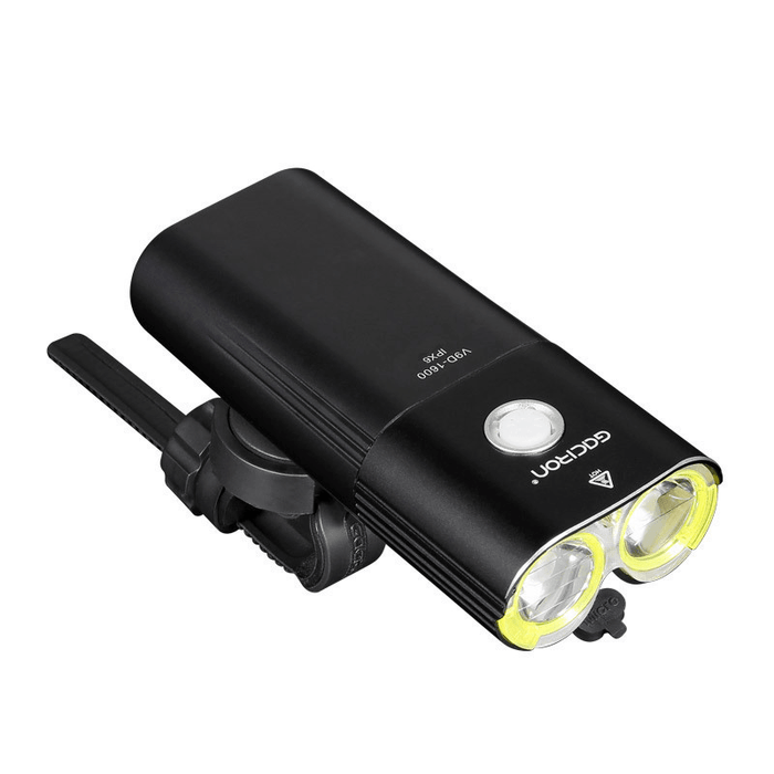 GACIRON V9D 1600LM 5000Mah Bike Headlight Aluminum Alloy IPX6 Waterproof USB Charging 5 Modes Lights Power Bank Electric Scooter MTB Road Bike Lights