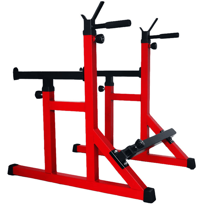 Adjustable Barbell Stand Lifting Dip Stand Squat Rack Weight Lifting Home Gym Fitness Sport Max Load 500Kg