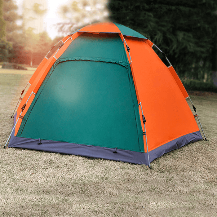 3-4 People Outdoor Camping Tent Automatic Instant Pop up Waterproof Family Large Sunshade Canopy