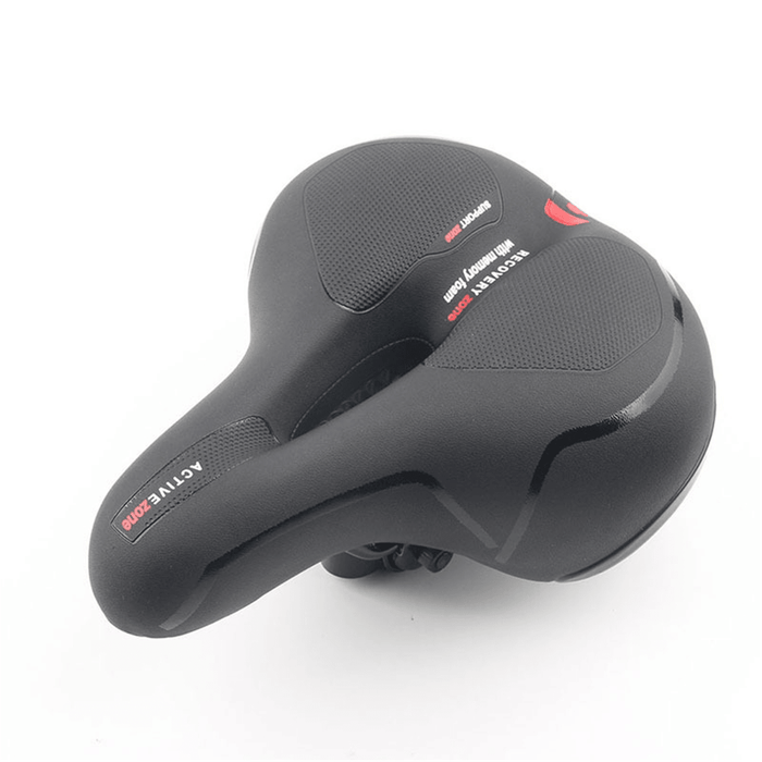 Widen Comfortable Bicycle Seat Soft Bike Saddle with Shock Absorber Ball Mountain Bike Seat Accessories