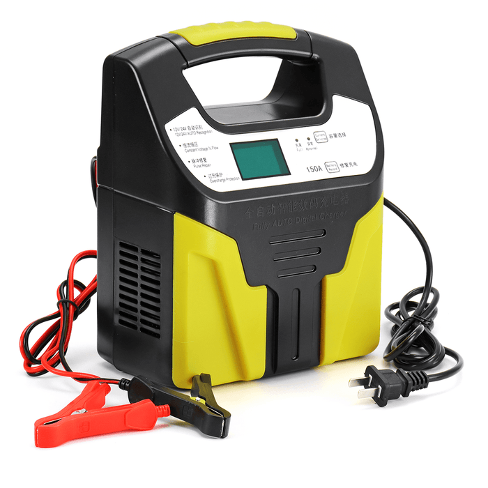 220V 200W Digital Full Automatic Electric Battery Charger Intelligent Pulse Repair