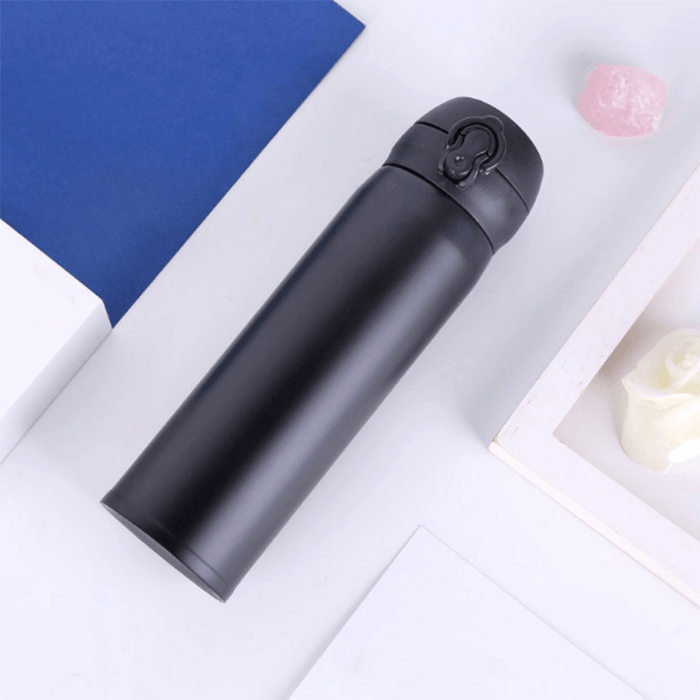 500Ml 304 Stainless Steel Insulated Water Bottle Vacuum Thermos Travel Flask