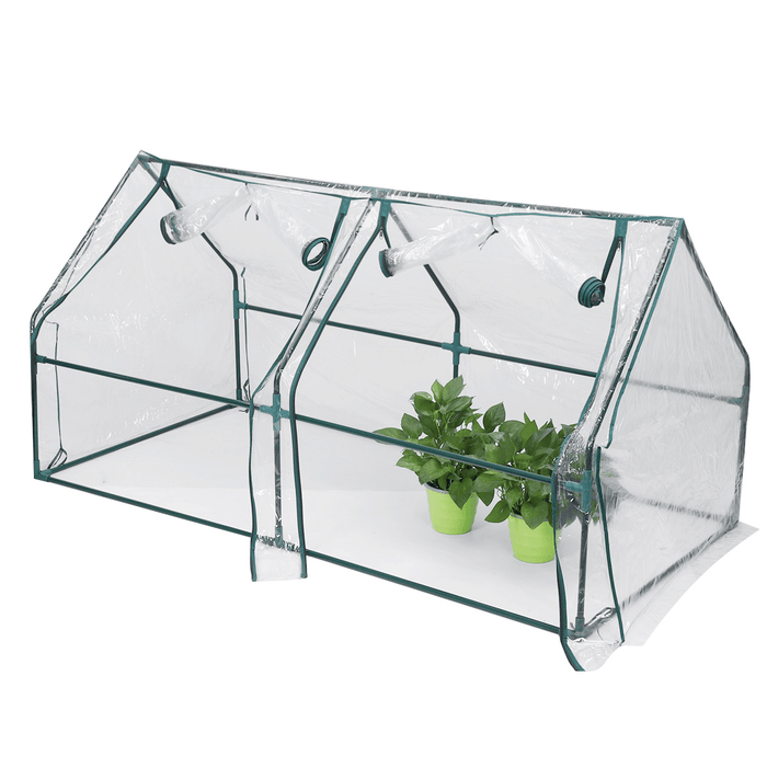 180X90X90Cm Mini Greenhouse Indoor Outdoor Flower Plant 1 Tier Gardening Winter Tent Shelter