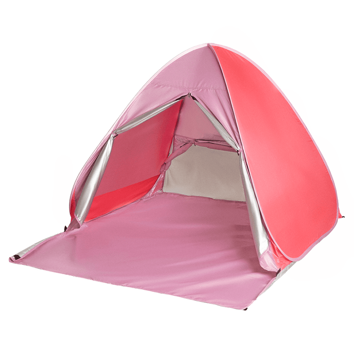 Outdoor Camping Waterproof Beach Tent Uv-Proof Sunshade Tent for 2 Person Portable Automatic Folding Tent Shelter