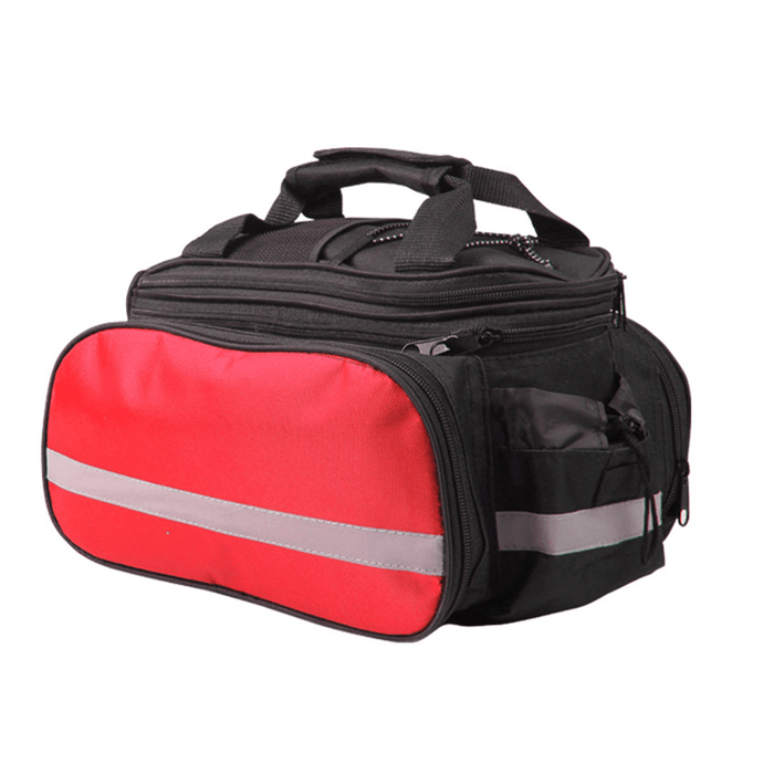 27L Bicycle Riding Package Large Capacity Waterproof Reflective Strips Outdoor Riding Bag