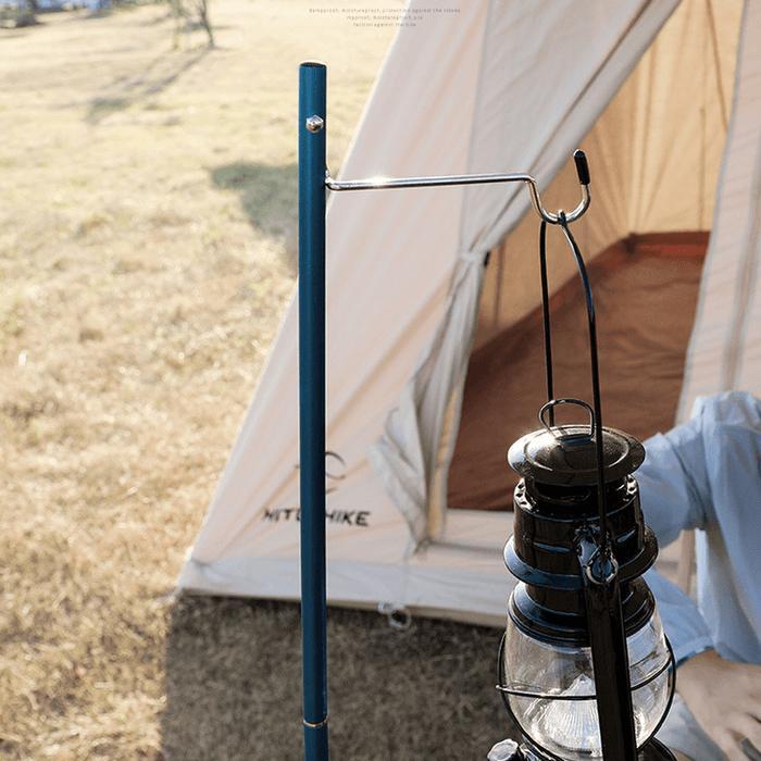 Detachable Camping Lamp Holder Outdoor Lantern Stand Pole Camping Light Bracket Hanging Light Fixing Stand for Picnic Hiking