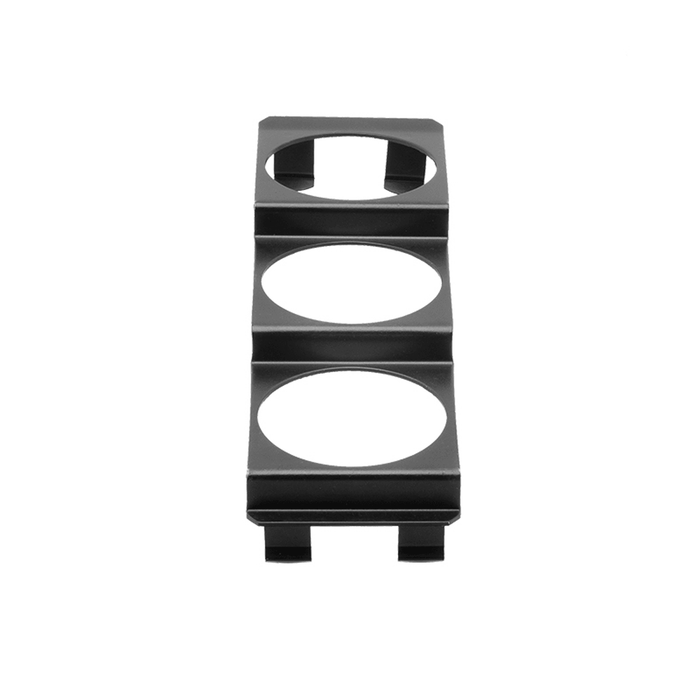 52Mm 12V Car Triple Gauge Meter Panel Mount Holder Bracket Hole Pod Dash Black