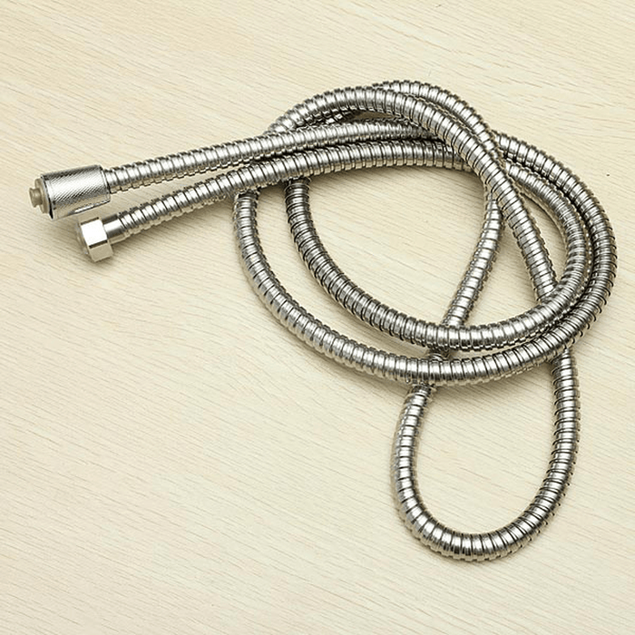 2M Flexible Stainless Steel Chrome Shower Head Bathroom Water Hose